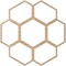 Ekena Millwork Florin Wood Fretwork Pierced Ceiling Medallion, Alder, 18"OD x 6 3/8"ID x 3/8"T CMWP18X18X0375FOAL - alternate 2